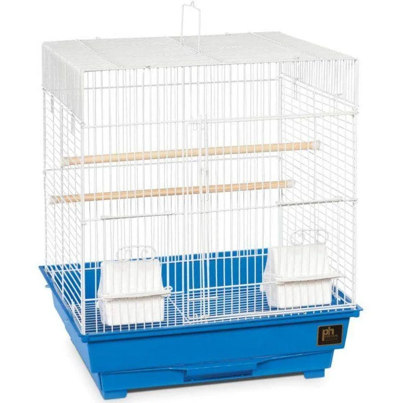 Prevue Square Top Bird Cage - Small - 1 Pack - (16"L x 14"W x 18"H)