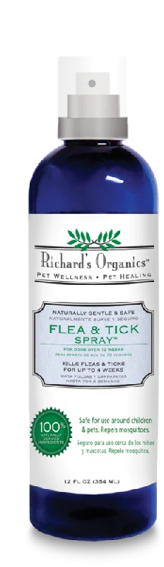 Richard's Organics Flea and Tick Spray for Dogs