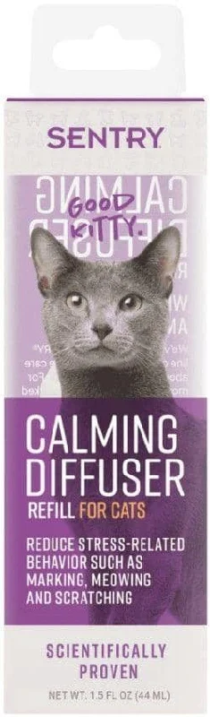 Sentry Calming Diffuser Refill for Cats - 1.5 oz (New)