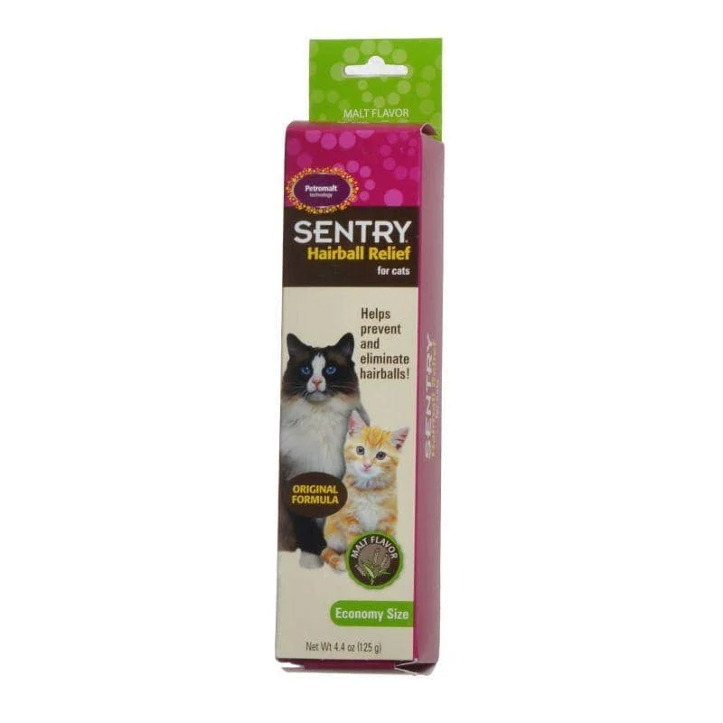 Sentry Petromalt Hairball Relief - Liquid Original Flavor - 4.4 oz