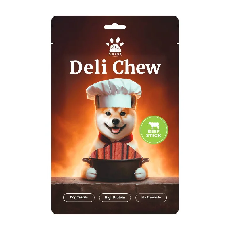 Singapaw Dog Deli Chew Beef Stick 120g