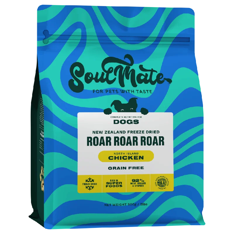 SoulMate Dog Freeze Dried Roar Roar Roar North Island Chicken 900g