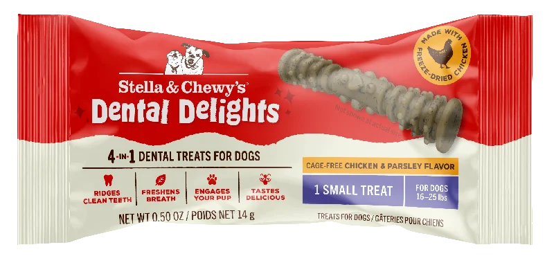 Stella & Chewy's Dental Delights Chicken & Parsley Flavor- Small Single