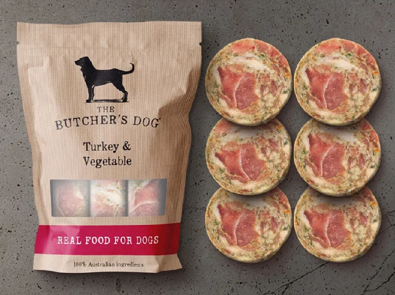 THE BUTCHER'S DOG TURKEY & VEG 1.5KG