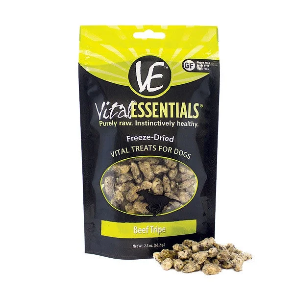 Vital Essentials Dog Freeze Dried Beef Tripe Treat 2.3oz