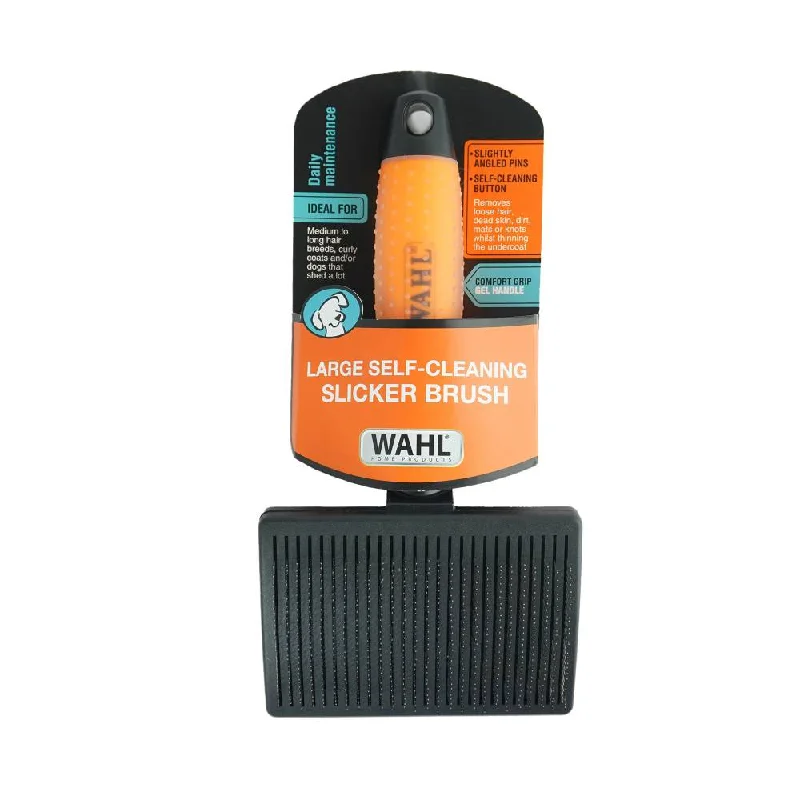 WAHL Dog Self-Cleaning Slicker Brush L