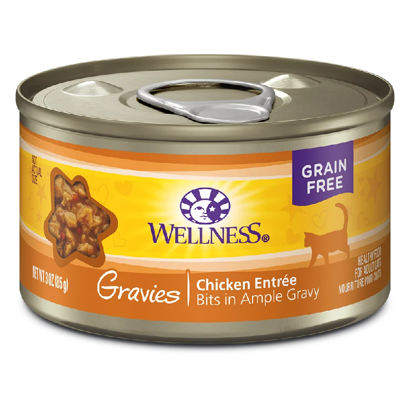 Wellness Cat Gravies Chicken Entree 3oz