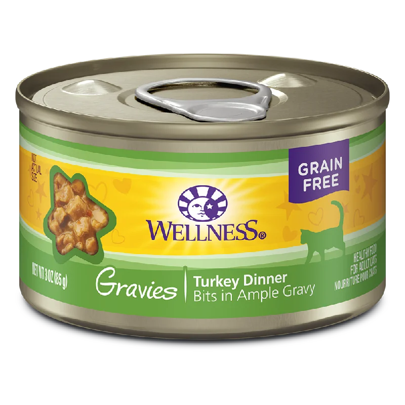 Wellness Cat Gravies Turkey Dinner 3oz