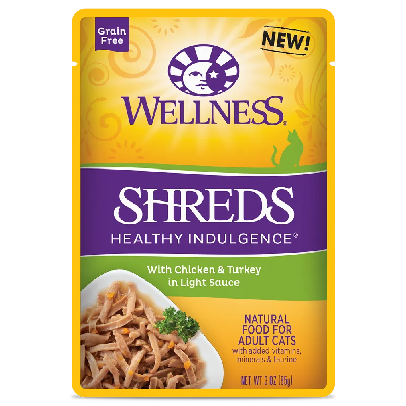 Wellness Cat Healthy Indulgence Shreds - Chicken & Turkey 3oz