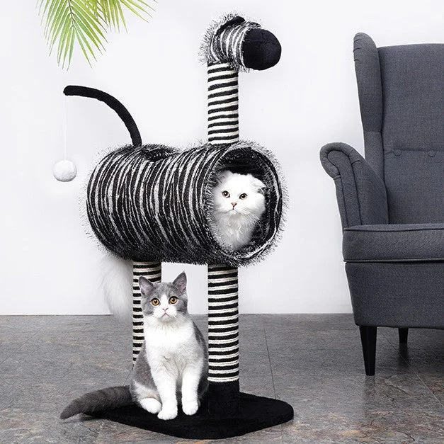 Zeze Jungle Zebra Cat Tree